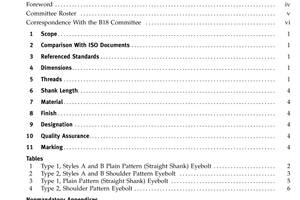 ASME B18.15-2015 pdf free download