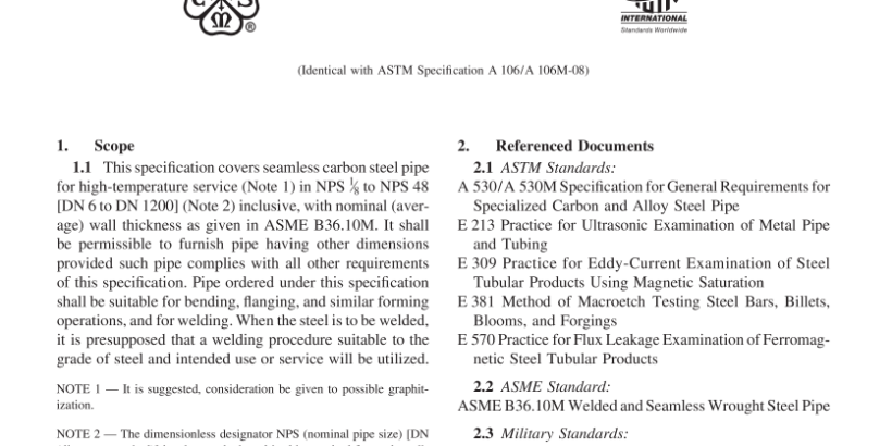 ASME SA-106-2019 pdf free download